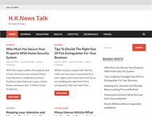 Tablet Screenshot of hknewstalk.com